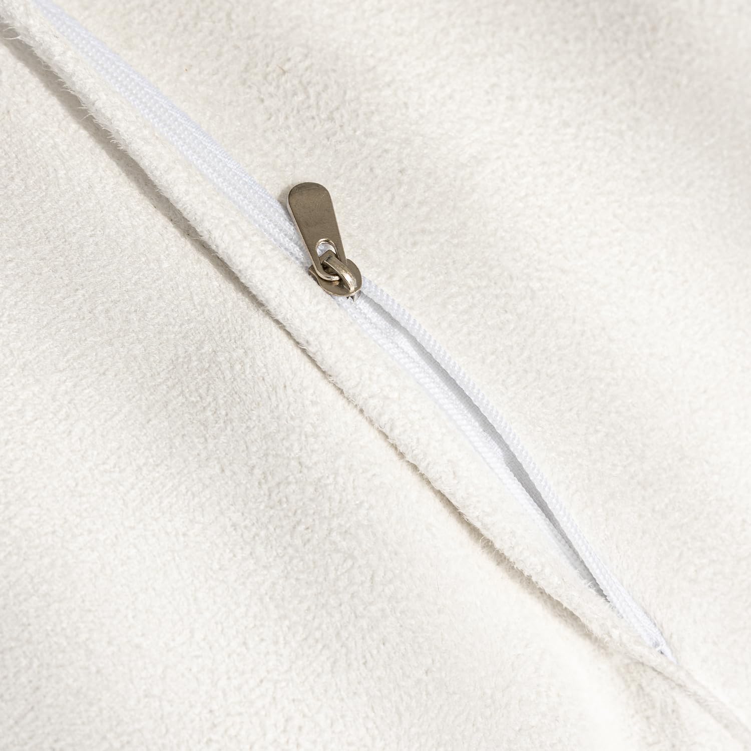 Genuine Rabbit Fur Throw Pillow Covers Set of 2, Luxury Decorative Pillowcases Soft Fluffy Animal Skin Accents Square Cushion Cover for Couch Sofa Bedroom Living Room Home,18x18 inch, Yellow White