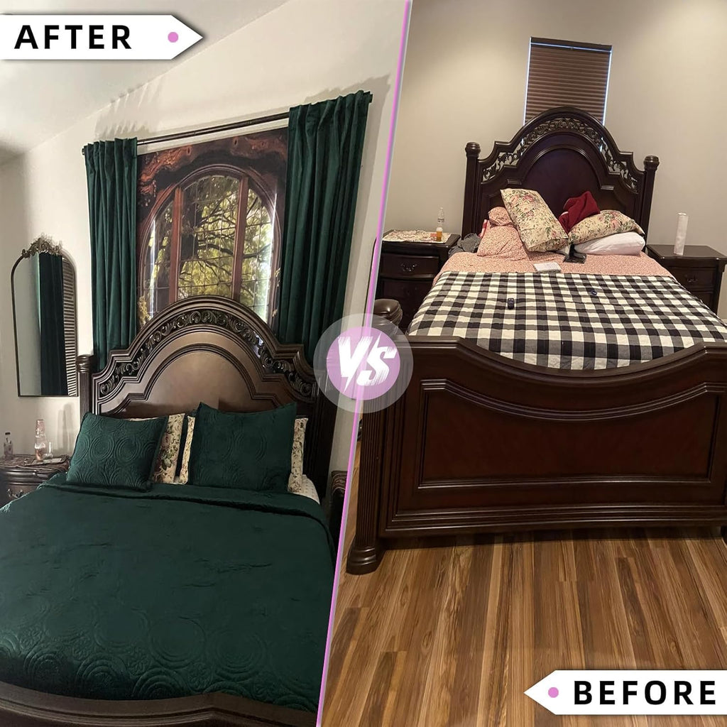 QGHOT Forest Window Tapestry, Nature Outdoor Tapestry Wall Hanging Woodland Scene Large Wall Mural for Bedroom Living Room Office Decor 78.7" L x 104" W