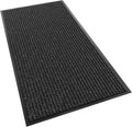 Front Door Mat, 72" x 48" Heavy Duty Indoor Outdoor Doormat, Non-Slip Welcome Mats for Entryway, Rubber Backing Low Profile Commercial Door Mats