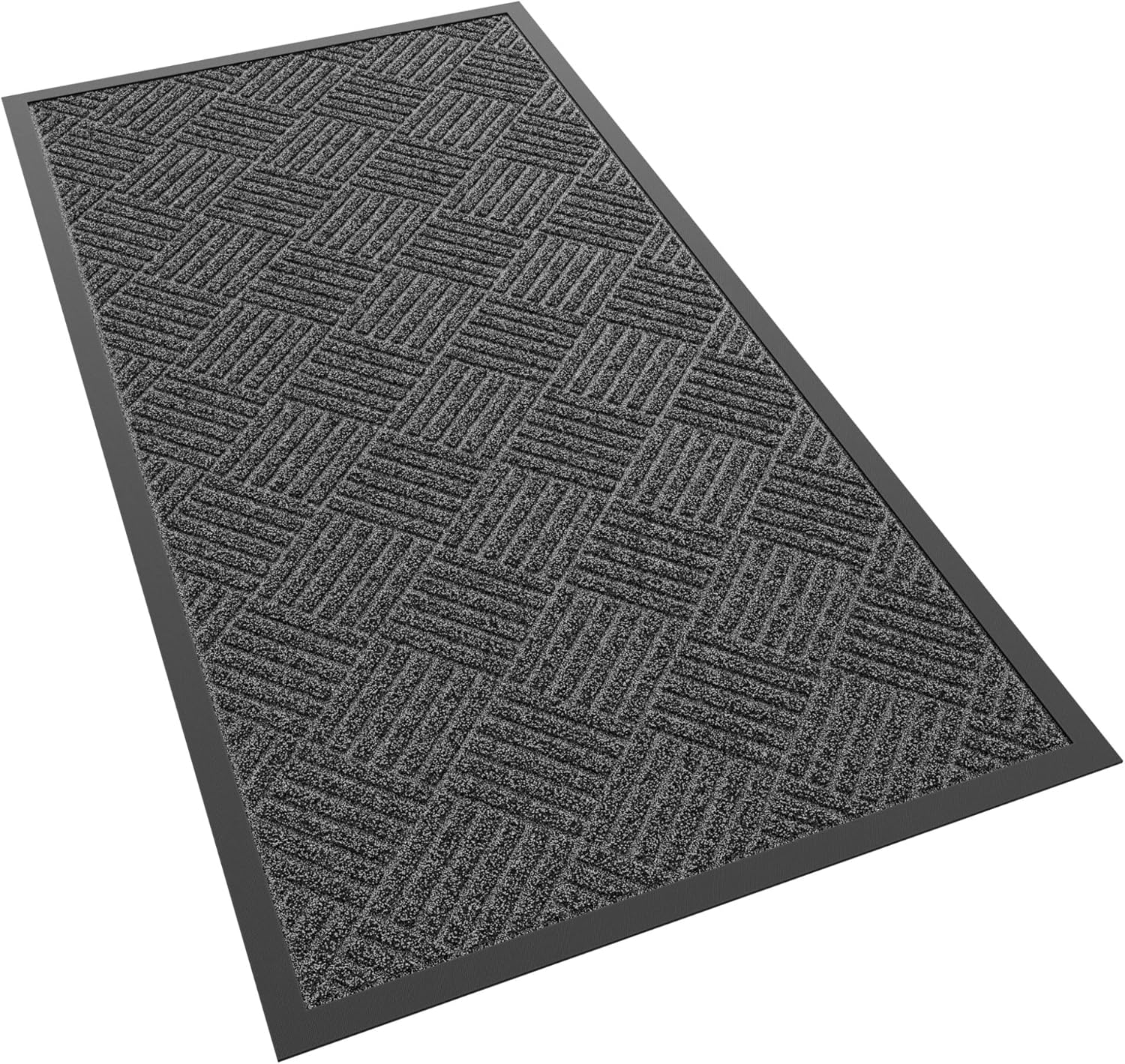 Front Door Mat, 72" x 48" Heavy Duty Indoor Outdoor Doormat, Non-Slip Welcome Mats for Entryway, Rubber Backing Low Profile Commercial Door Mats